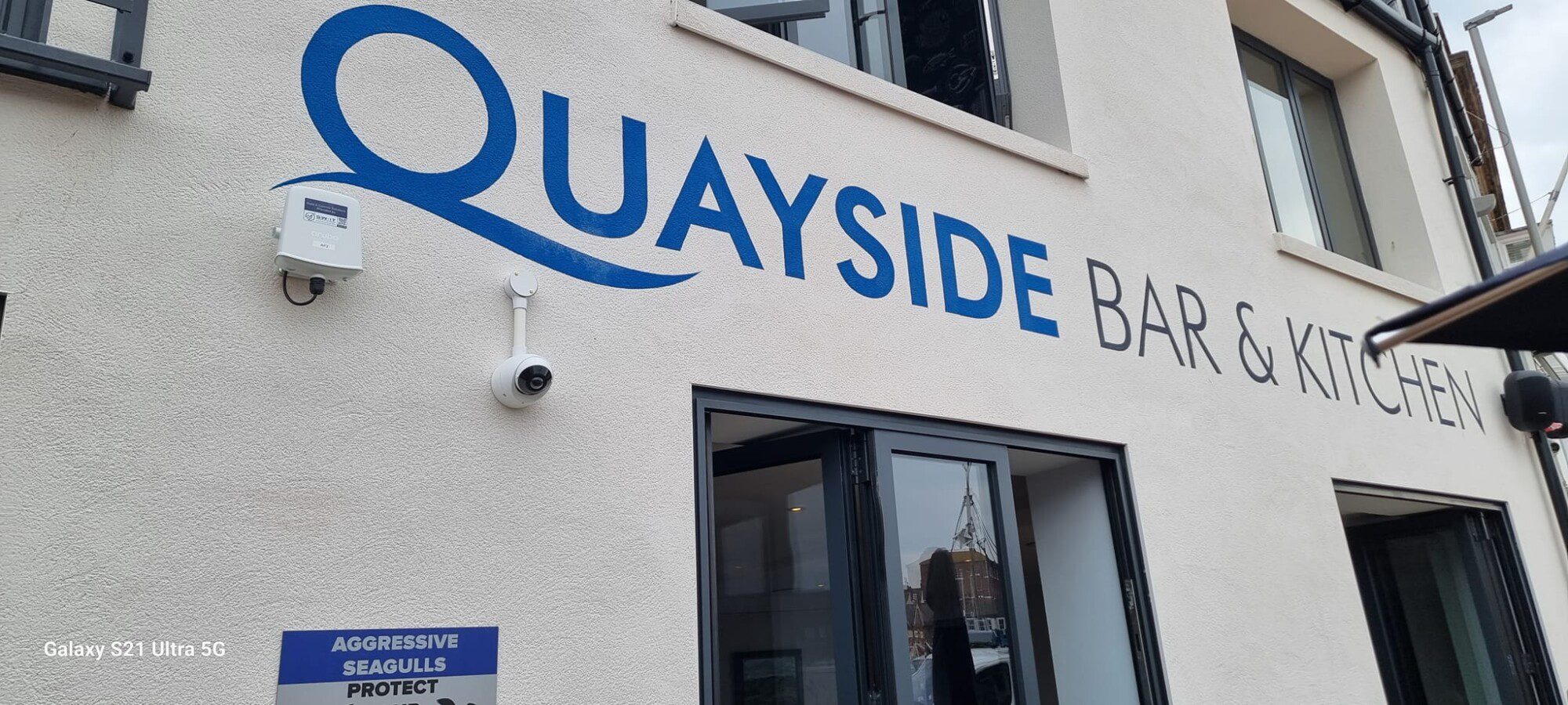 Quayside Bar and Kitchen CCTV Upgrade South West IT
