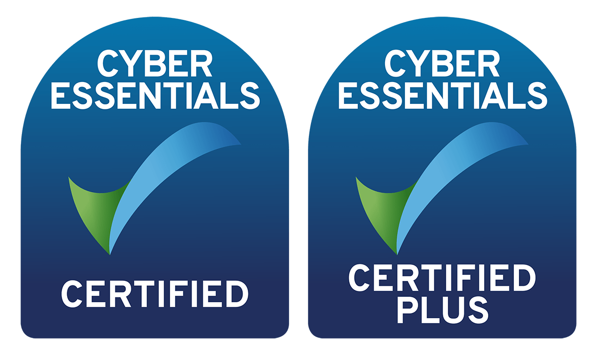 Cyber Essentials Certified and Plus logos